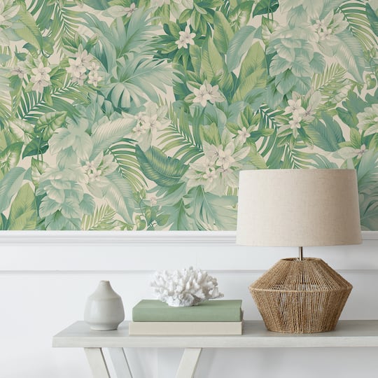 Tommy Bahama Umbrella Palm Peel & Stick Wallpaper